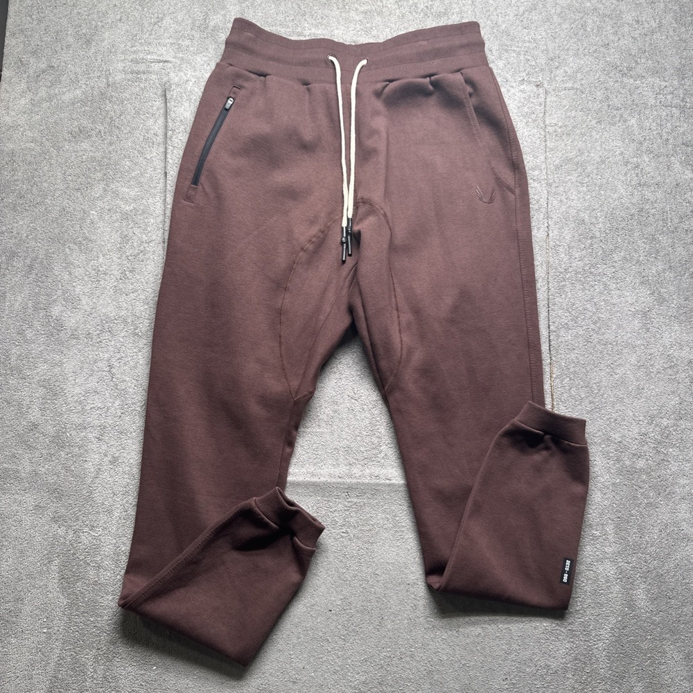 ASRV Technical Joggers Brown Performance Sweatpants Athleisure‎ Men's Medium Gym